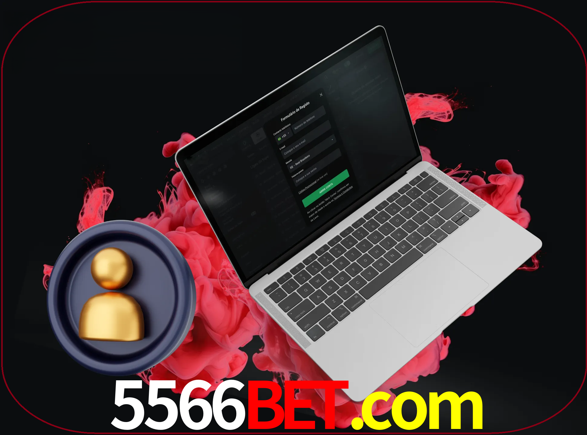 No cabeçalho do site 5566bet, clique no botão que o levará a um formulário especial onde terá de introduzir as suas informações actuais.
