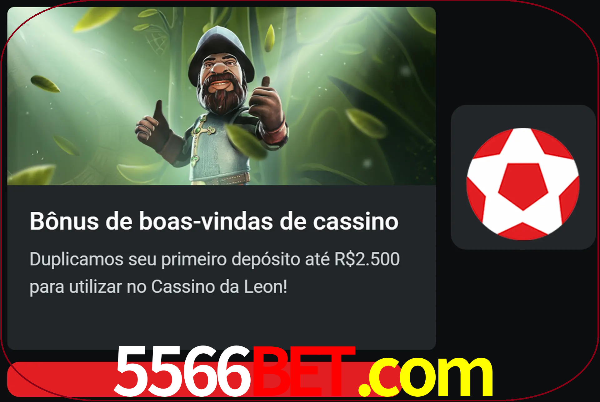Receba seu dinheiro do bônus de boas-vindas após o primeiro depósito.